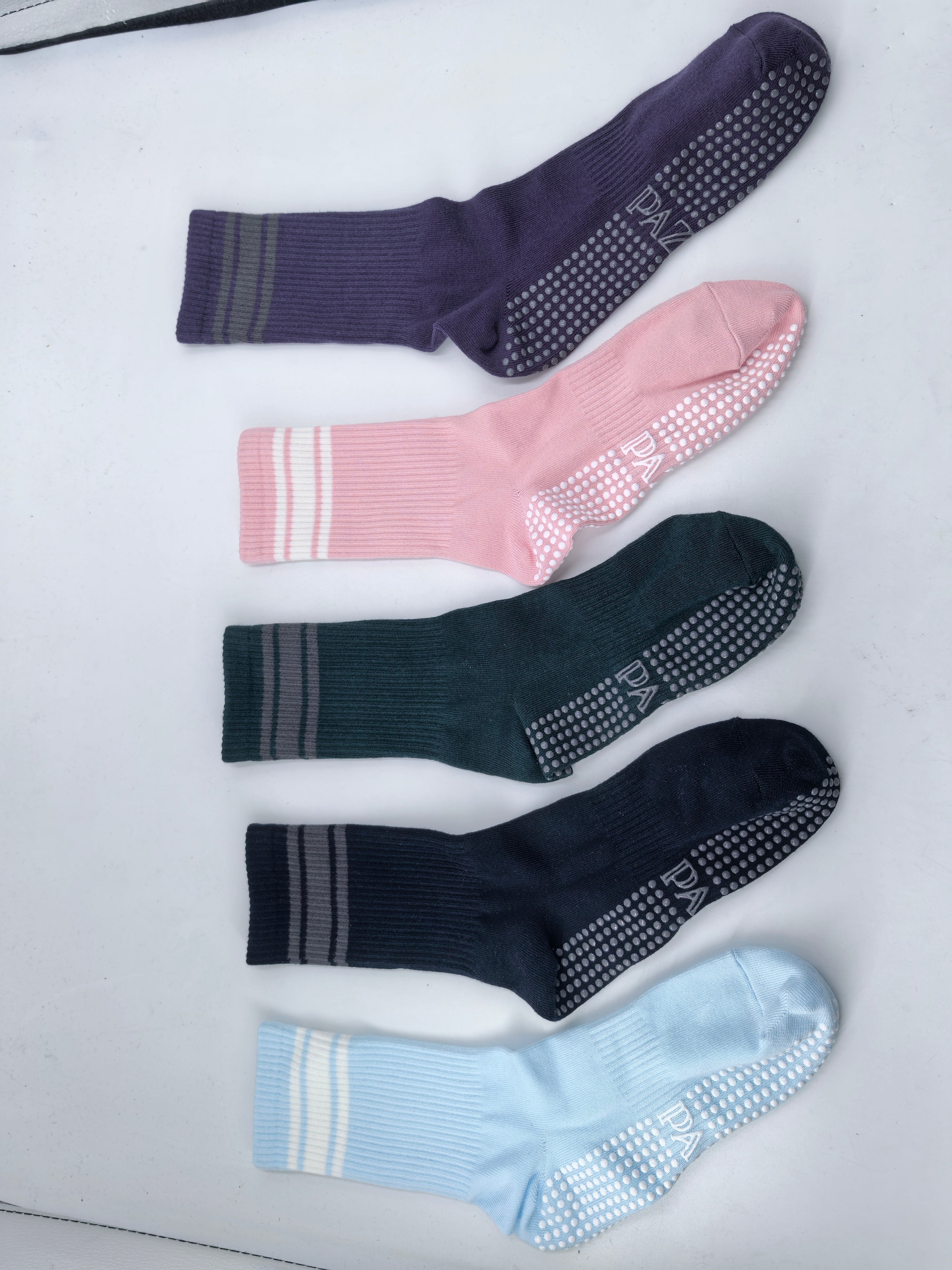 Rugby Stripe Grip Sock